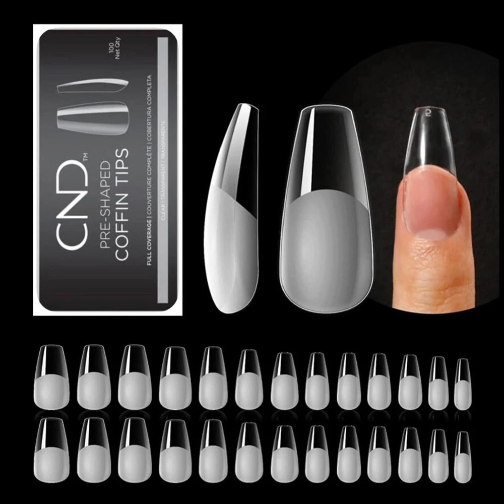 CND formázott tip - COFFIN 100 db - Image 3