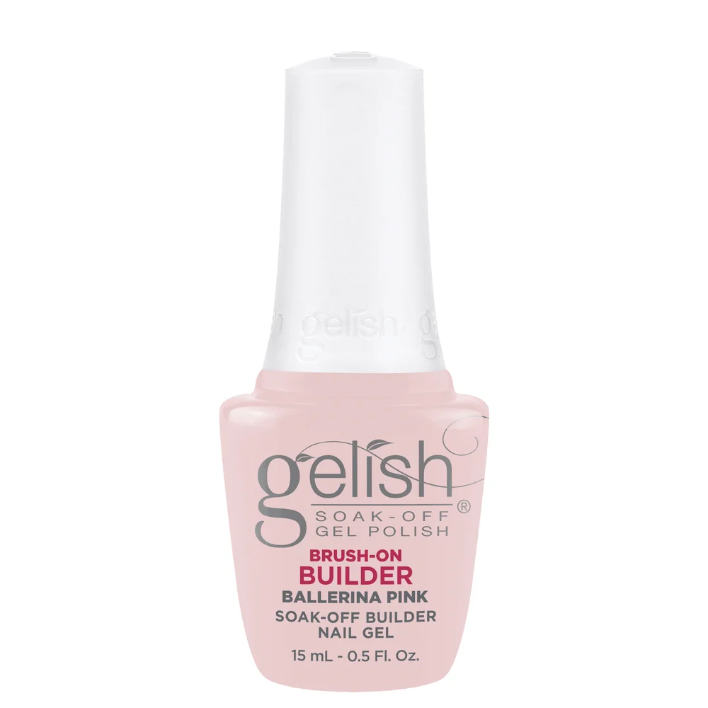 Gelish Brush-On Builder ecsetes építőzselé Ballerina Pink