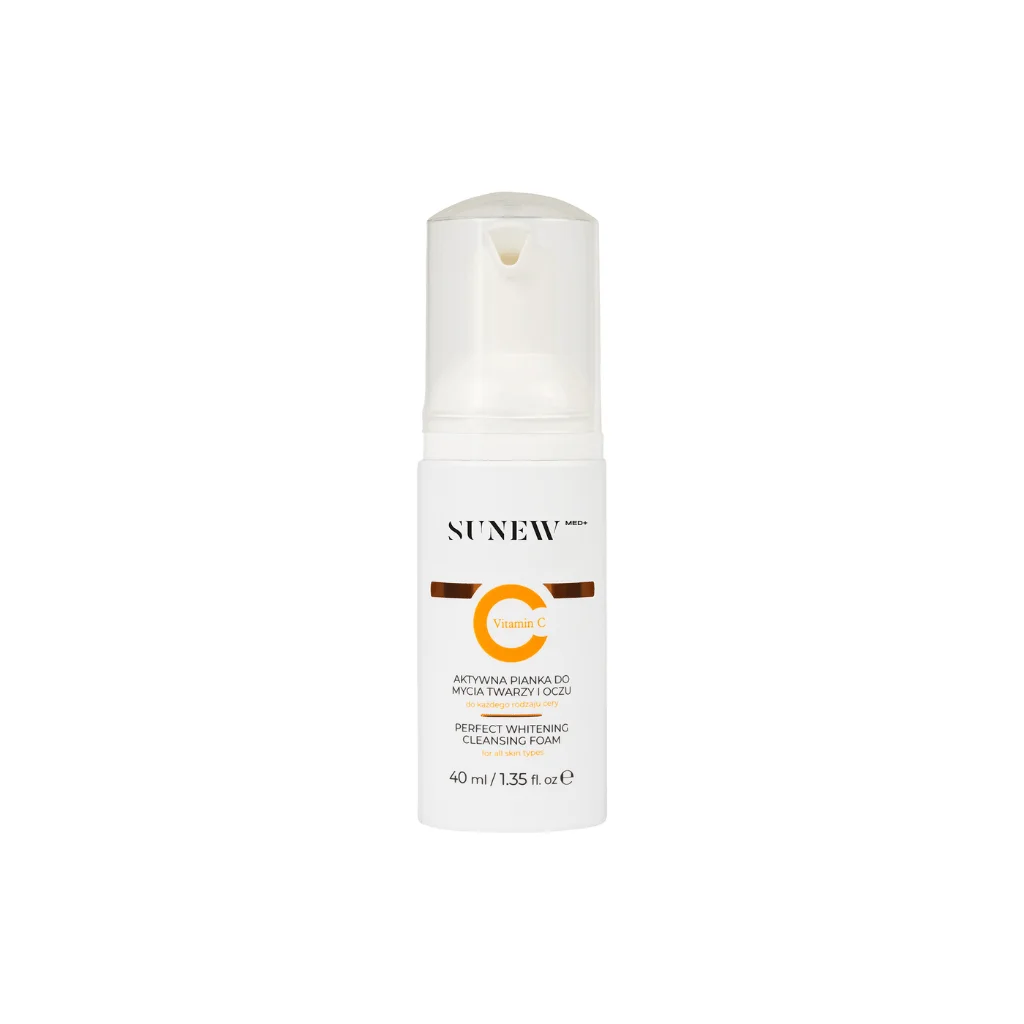 SUNEWMED+ aktív C-vitaminos arc- és sminklemosó hab 40 ml