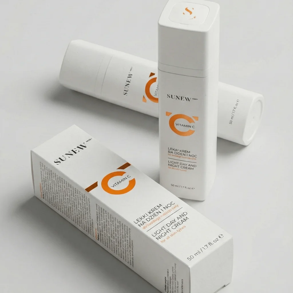 SUNEWMED+ könnyű C-vitaminos arckrém a selymesen lágy bőrért 50 ml