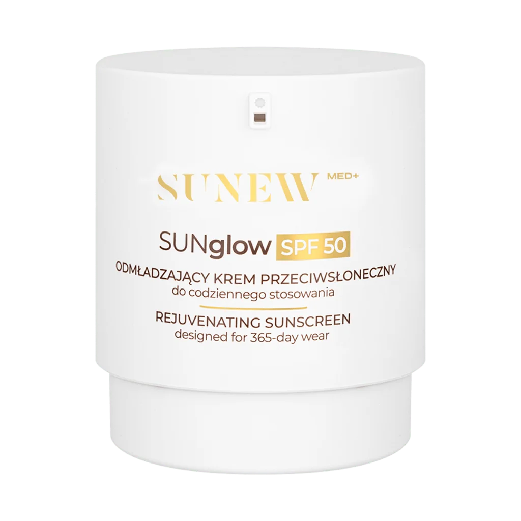 SUNEWMED+ SUNglow SPF50 bőrfiatalító fényvédő mindennapi használatra 50 ml