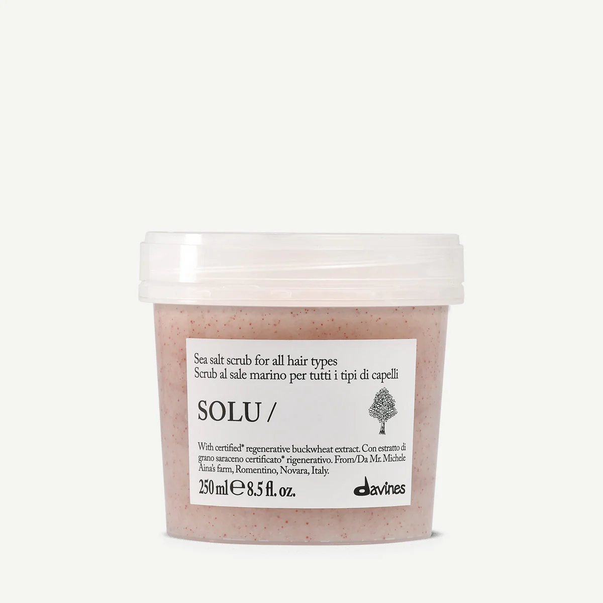 Davines SOLU haj- és fejbőrradír