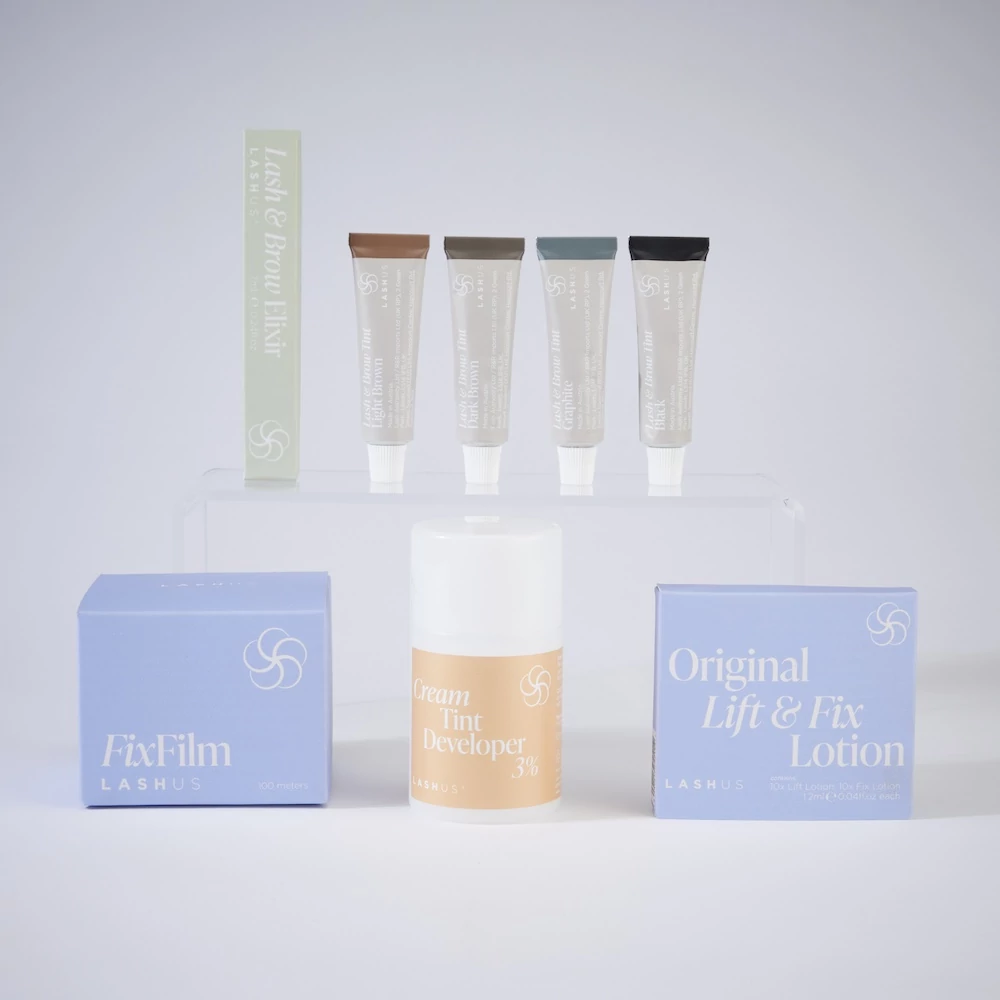 LASHUS Brow Essentials Kit  - Szemöldöklaminálás kezdőcsomag