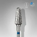 Staleks Karbid csiszolófej - kék - frustum - 6/14 mm