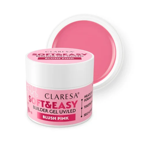 CLARESA SOFT&EASY építőzselé BLUSH PINK