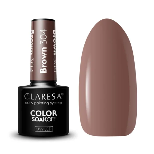 CLARESA géllakk BROWN 304
