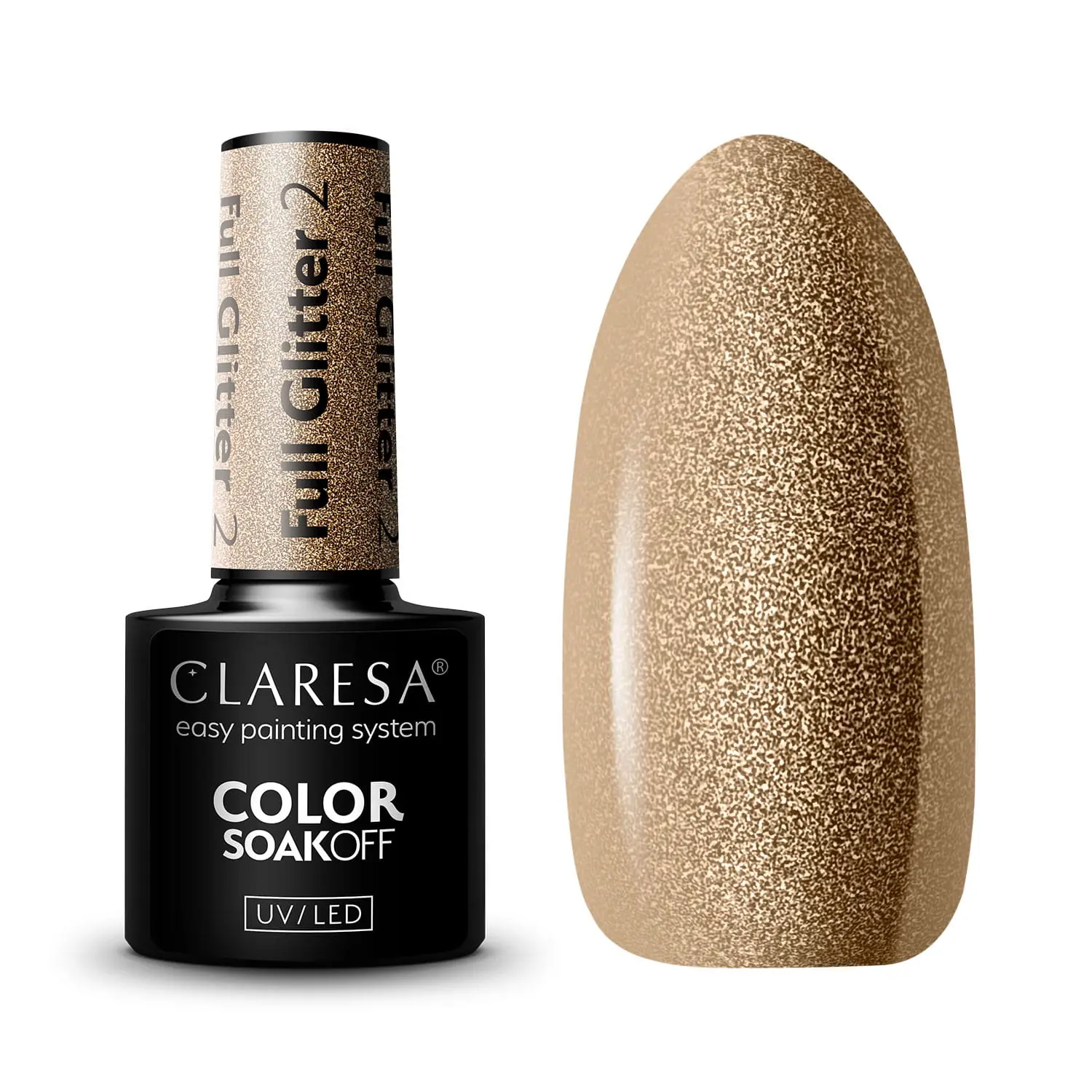 CLARESA géllakk FULL GLITTER 2