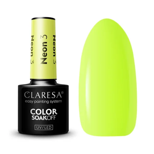 CLARESA géllakk NEON 3