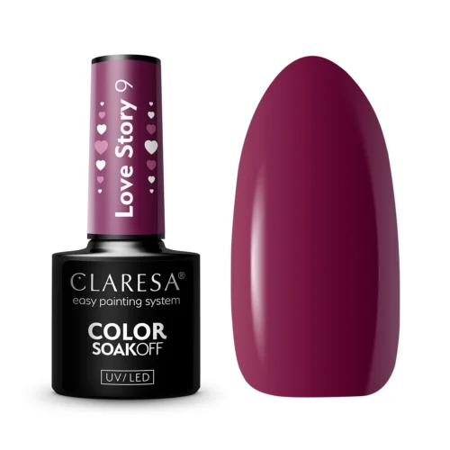 CLARESA géllakk LOVE STORY 9
