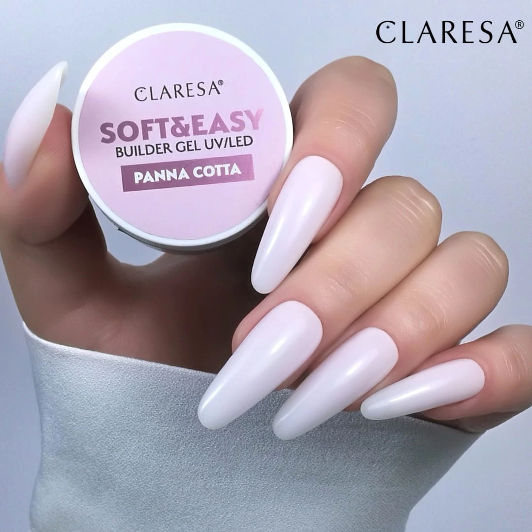 CLARESA SOFT&EASY építőzselé PANNA COTTA