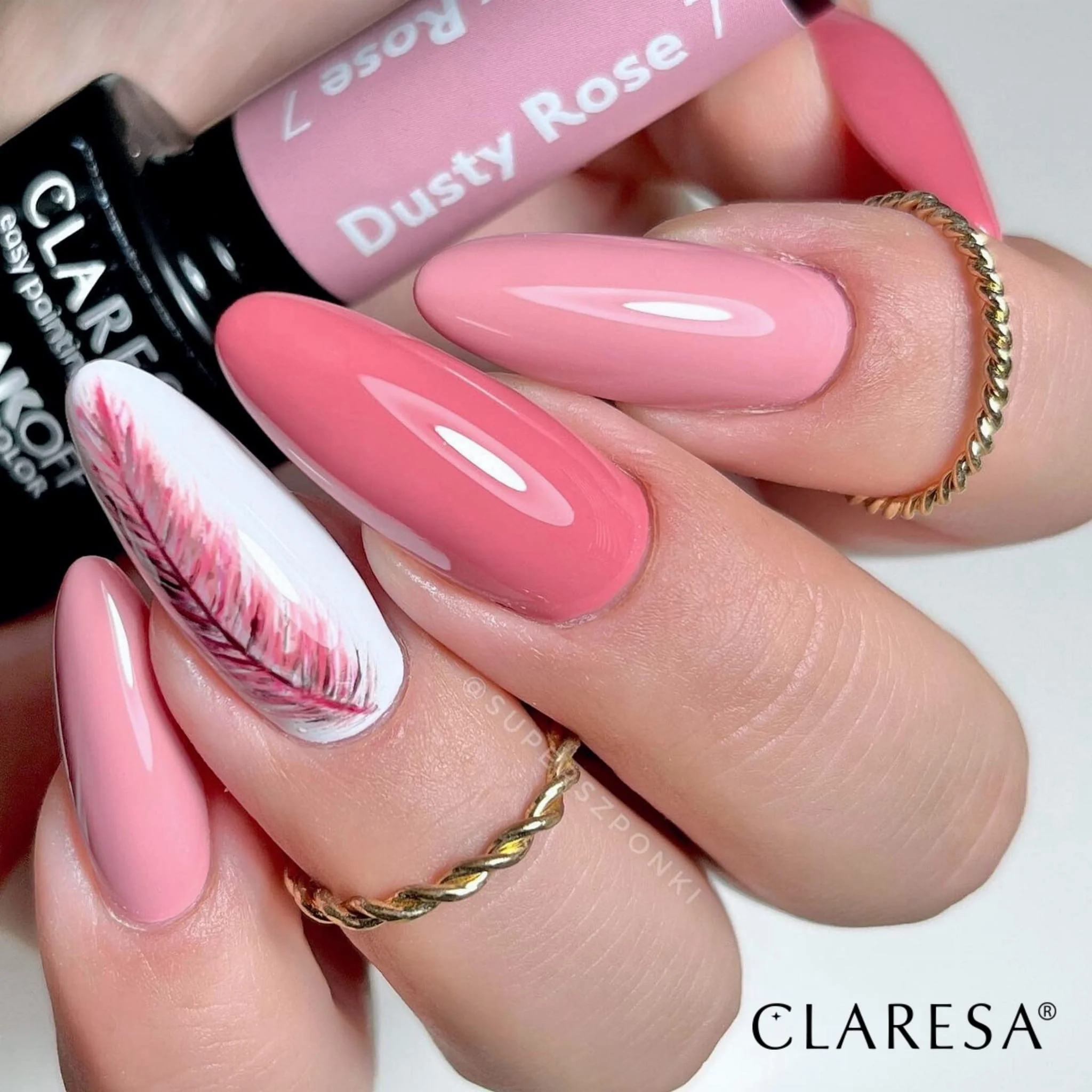 CLARESA géllakk Dusty Rose 7
