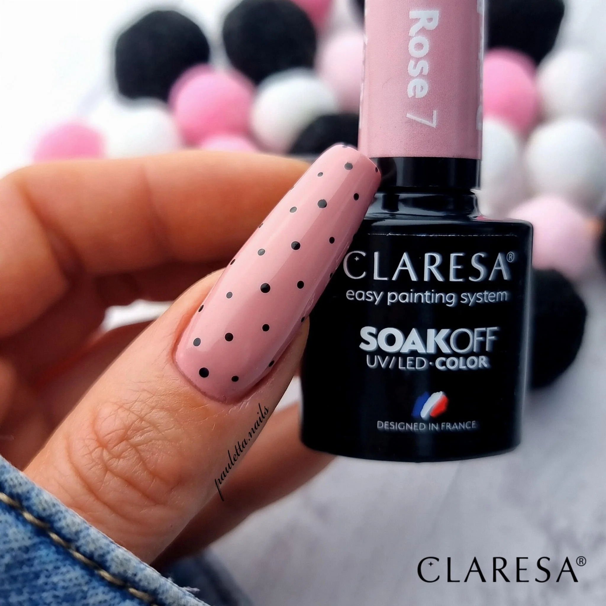 CLARESA géllakk Dusty Rose 7