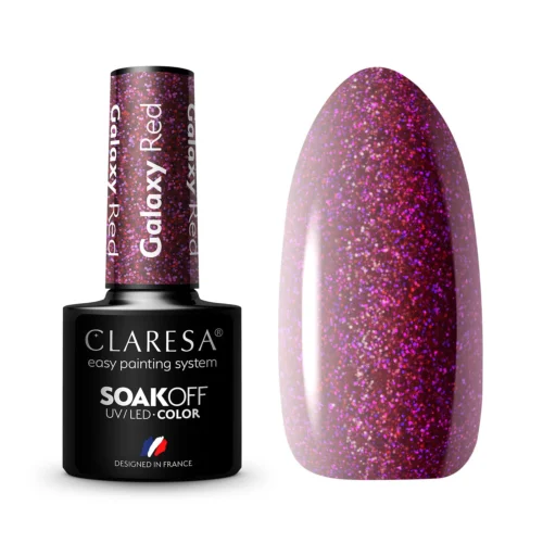 CLARESA géllakk GALAXY RED
