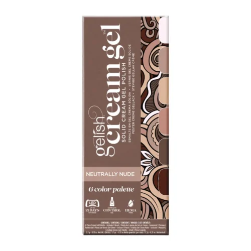 Gelish Cream Gel géllakk paletta Neutrally Nude