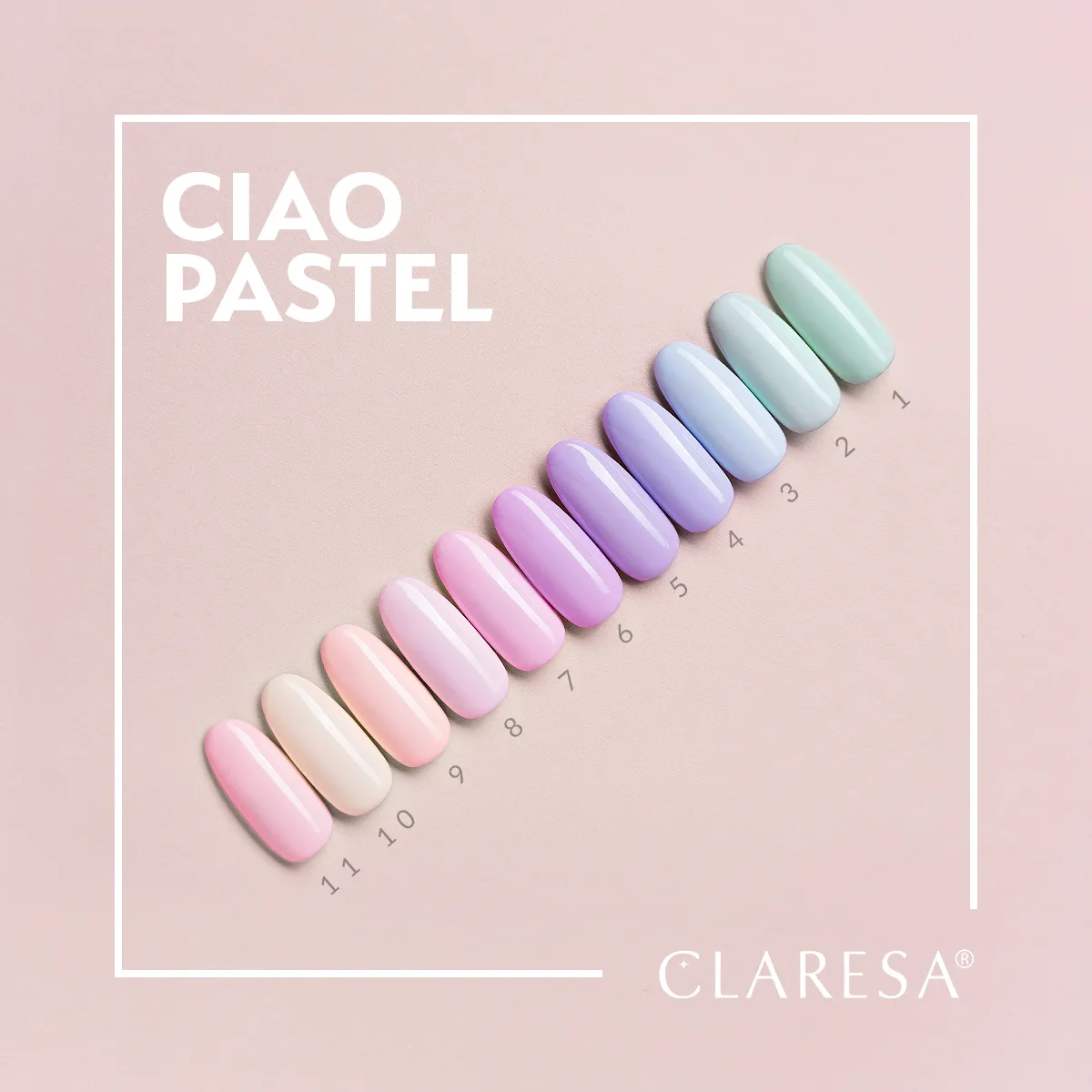 CLARESA géllakk Ciao Pastel 7 - Image 5