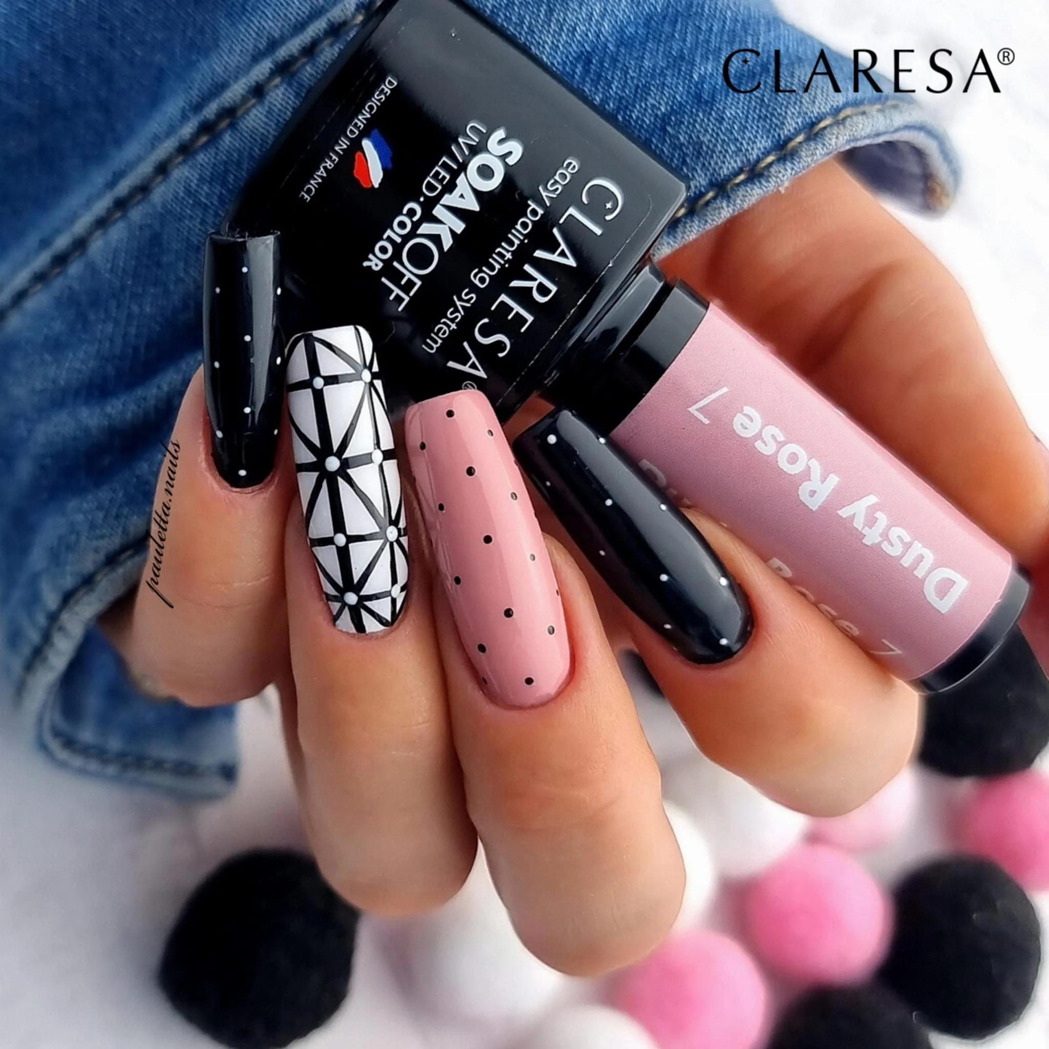 CLARESA géllakk Dusty Rose 7