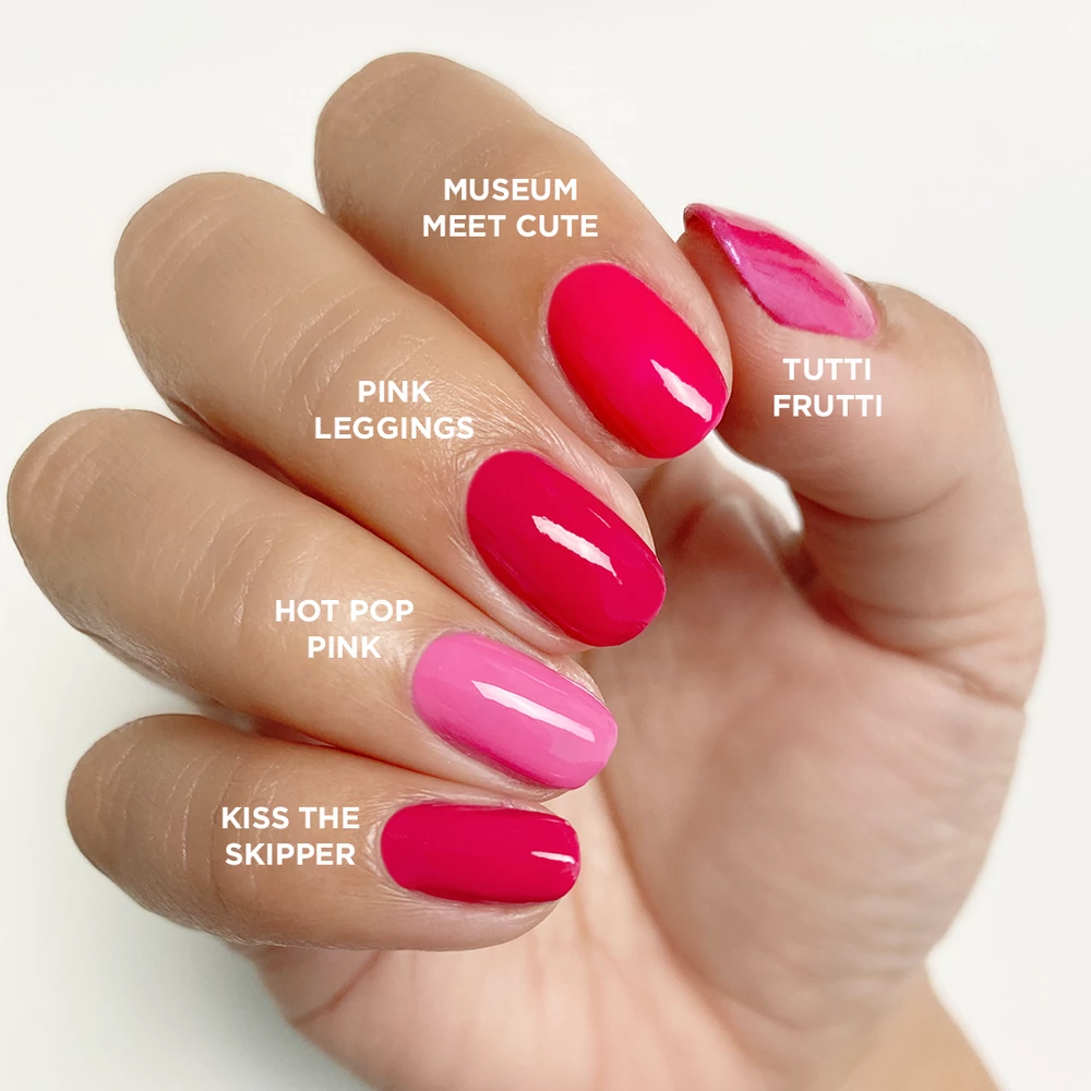 CND Shellac Hot Pop Pink
