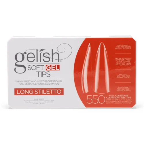 Gelish Soft Gel Long Stilletto tip