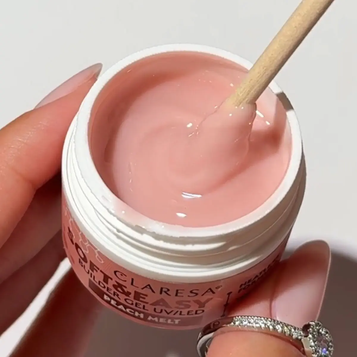 CLARESA SOFT&EASY építőzselé PEACH MELT 12G