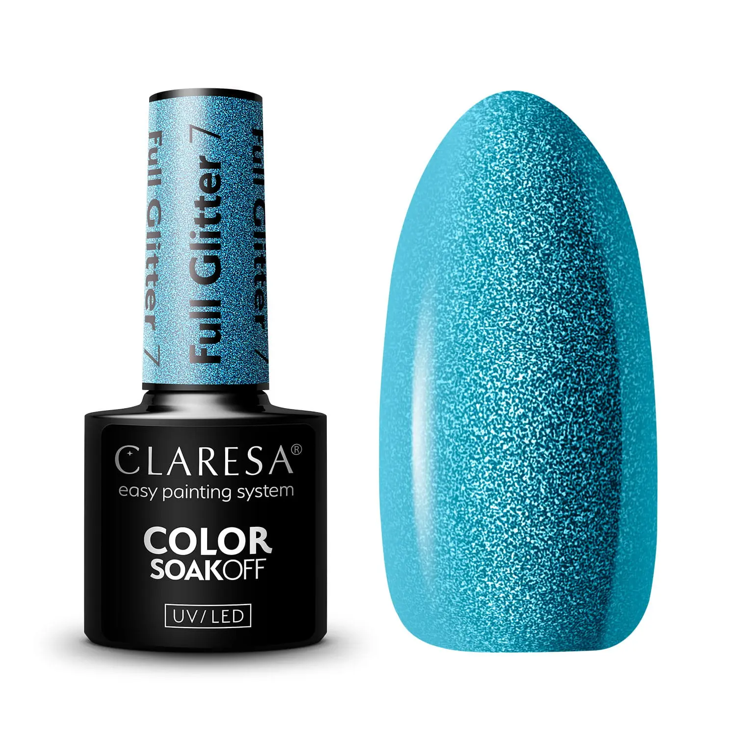 CLARESA géllakk FULL GLITTER 7