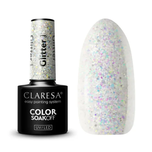 CLARESA géllakk GLITTER 1