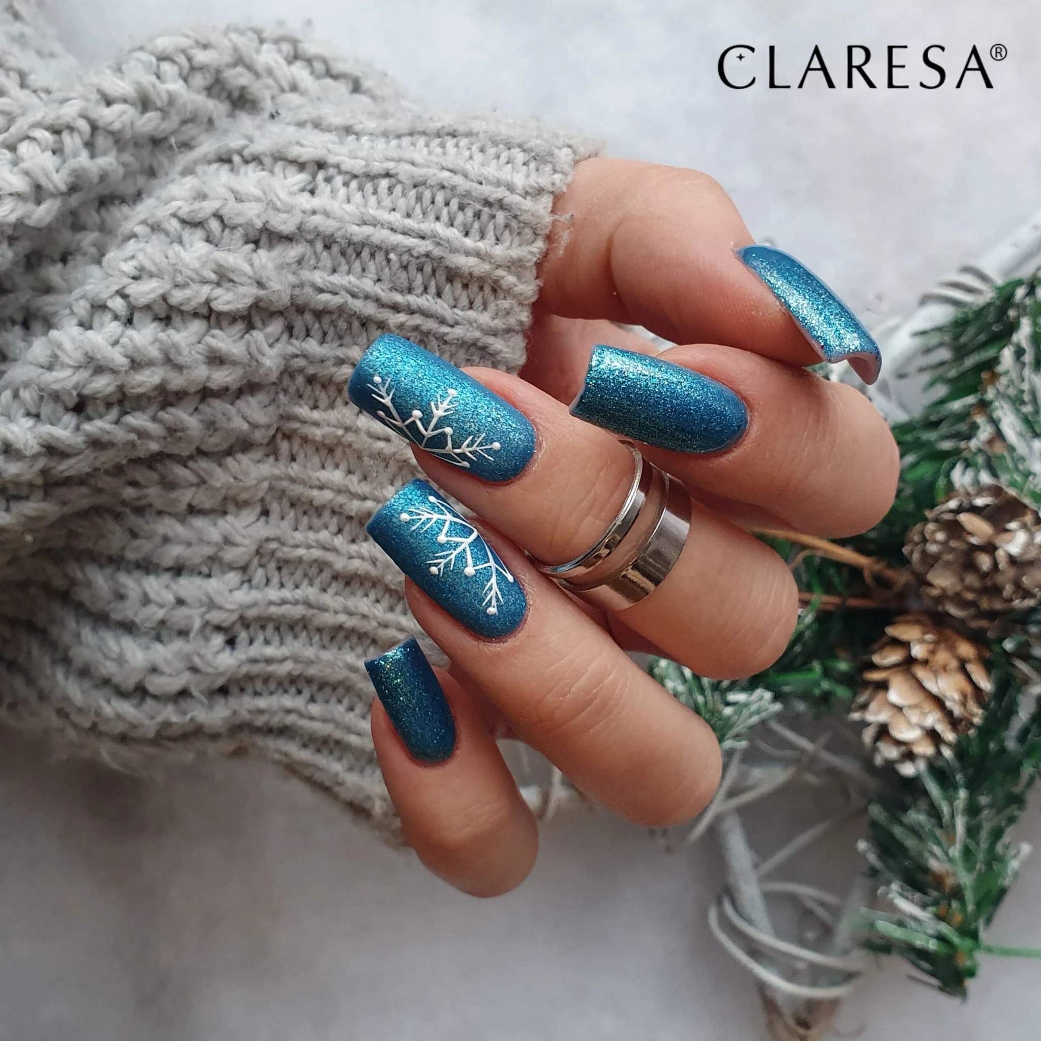 CLARESA géllakk FULL GLITTER 7