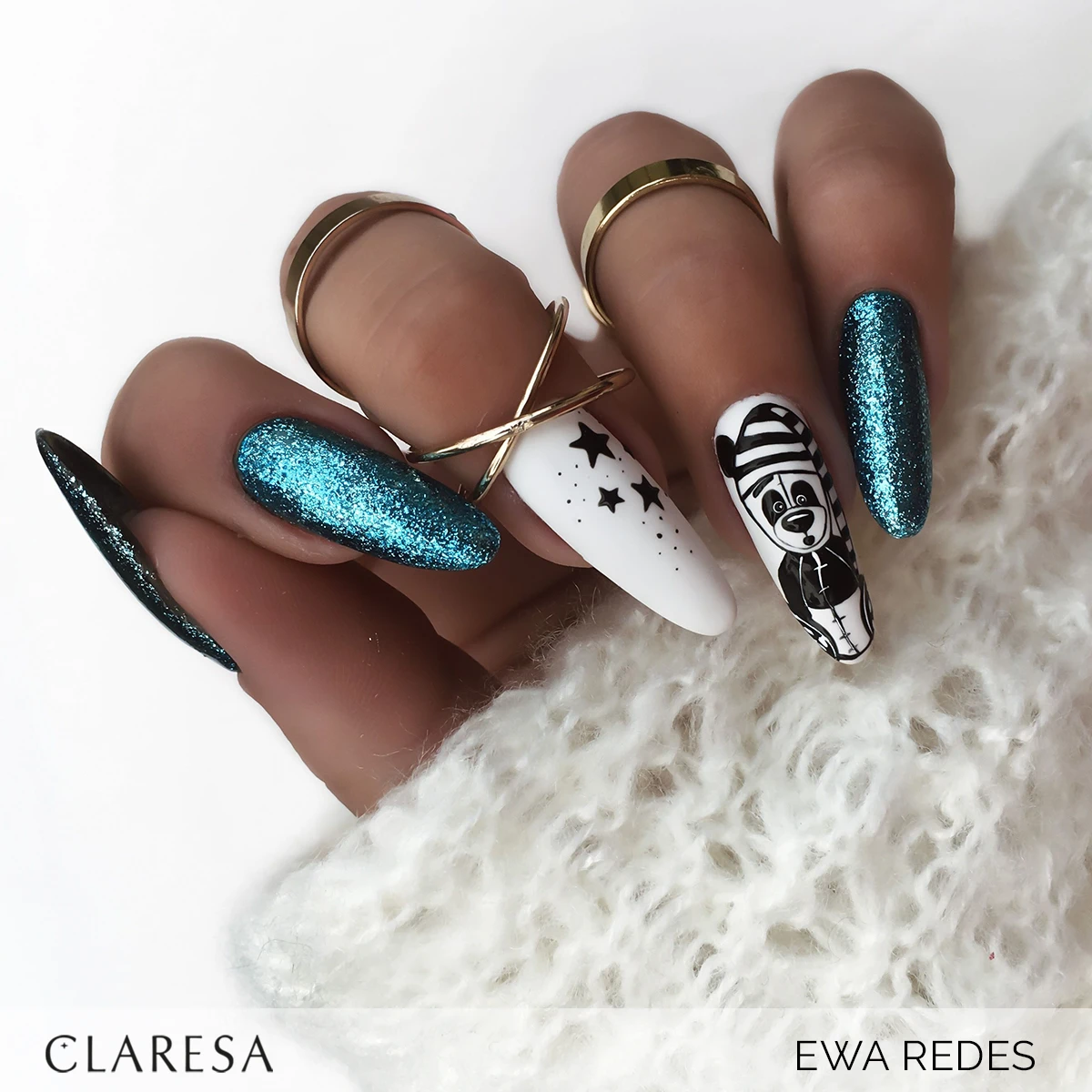 CLARESA géllakk FULL GLITTER 7