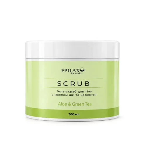 Epilax Body Scrub Aloe&Green tea testradír