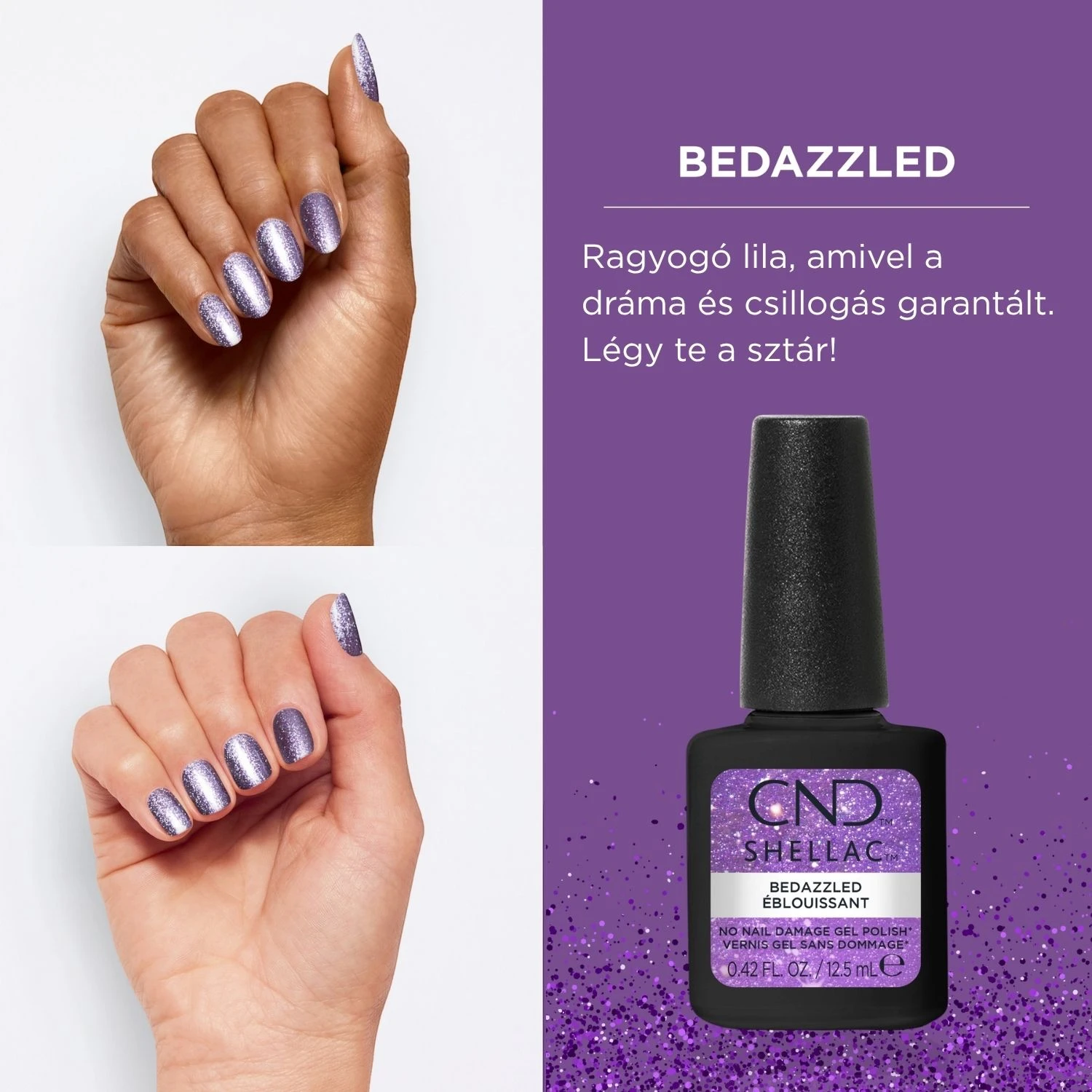 CND Shellac géllakk Bedazzled