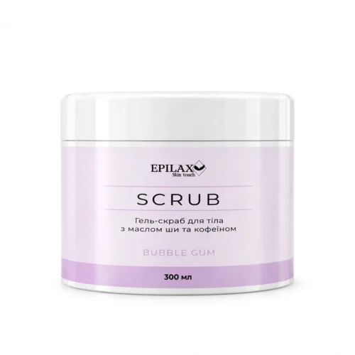 Epilax Body Scrub Bubble Gum testradír