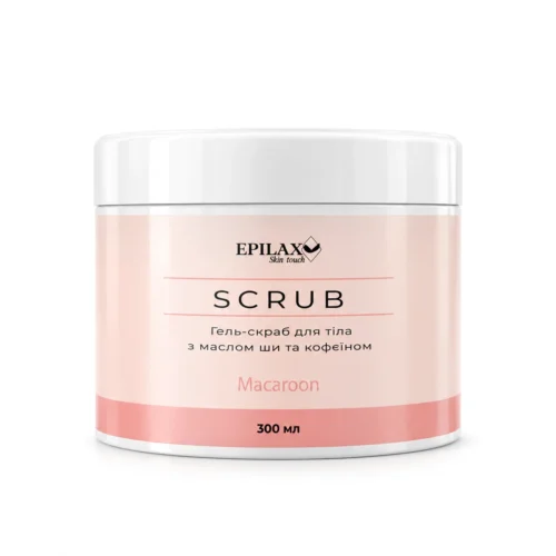 Epilax Body Scrub Macaroon testradír
