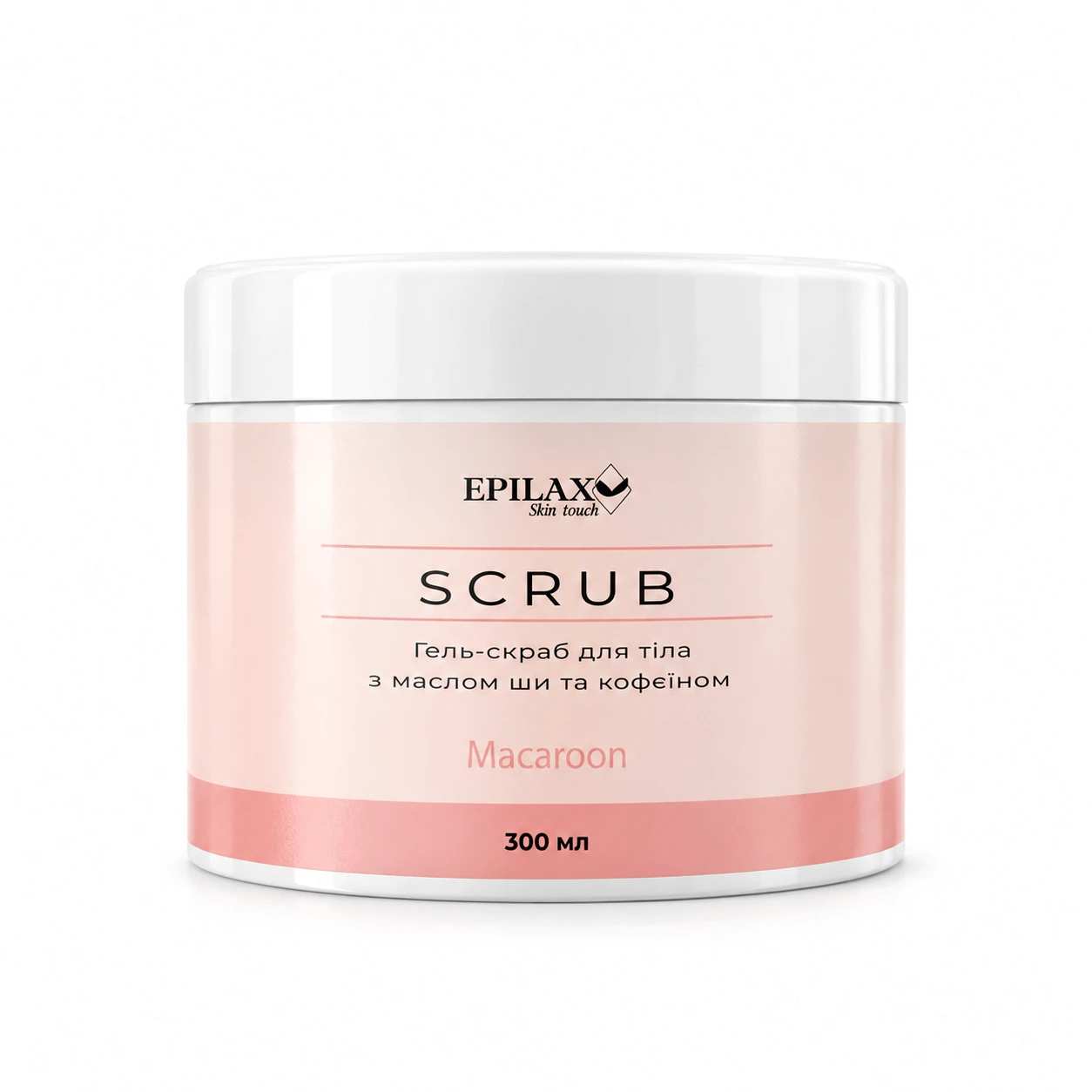 Epilax Body Scrub Macaroon testradír